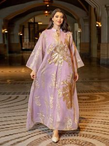 Этническая одежда Ид мусульманский женский платье для вечеринки сетчатая вышивка vestidos largo musulman sequint