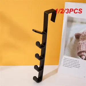 Kitchen Storage 1/2/3PCS Bedroom Door Hanger Clothes Hanging Rack Over The Plastic Home Organization Hooks Purse Holder For Bags