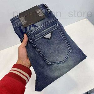 Men's Jeans Designer men jeans designer trousers mens fashion spring letter print denim pants stretch washed luxury RGYO