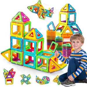 Blocos magnéticos Mini tamanho Diy Designer Magnetic Building Blocks para meninos edifícios infantis blocos de construção magnéticos para edifícios infantis wx5.17