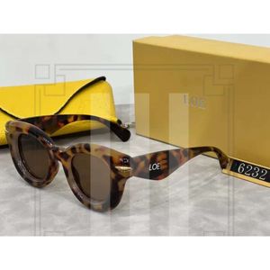 Lowew Bag Designer Sunglasses Men Men Men, óculos de alta qualidade Tons ao ar livre Marca Loe Mesmo estilo 1: 1 quadro redondo de luxo clássico óculos 850