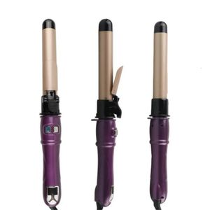 Professional 28mm Electric Hair Curler Roller Curling Wand Ceramic Iron Waver Pear Flower Cone Styling Tools 4 240506