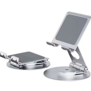 Titular da mesa de comprimido de metal universal para iPhone iPad Xiaomi Huawei Samsung Suporte de suporte de comprimido dobrável Samsung