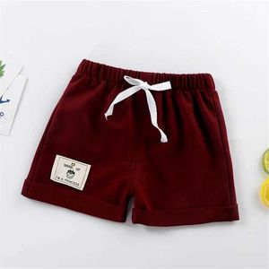 NU08 Shorts 12 meters to 5 tons newborn baby shorts suitable for boys casual solid color summer thin clothing d240517