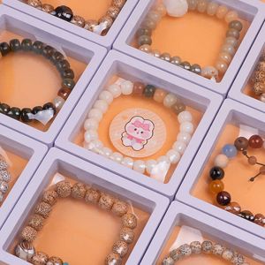 Bodhi bransoletki pojedyncze kółki koraliki koraliki nocne prezenty pudełkowe Bracelety biżuterii