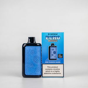 Оригинальный Tastefog Echo 12000 Puff Orsosable Vape 2% 16 мл 650 мАч с аккумулятором для управления воздушным потоком и Diples Puffs 12000 E-сигарет 12Flavors бесплатная доставка