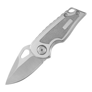 Kampanj A2461 Pocket Folding Knife 3Cr13Mov Satin Blade Outdoor Camping Vandring Fiske EDC Knives Liten presentkniv