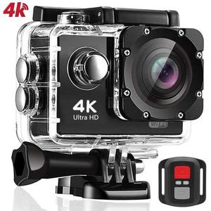 Videocamere Action Sports 4K Ultrahigh Definition Action Camera originale 30FPS170D Impianto di registrazione subacquea della telecamera subacquea per la bicicletta esterna Sport