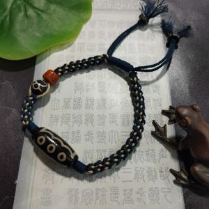 Nuovo Bracciale a cinque occhi tibetane Bracciale a cinque a mano Regolabile Live Room