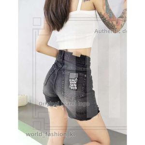 Fashion-women's Kith Shorts Jeans Quality Blue Kith Denim Female Male Pants 1:1 Hip Hop Streetwear Cowboy Button Jeans Multi-pocket Cargo 510