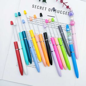 Sendung Live -Harz -Perlen -Stift schlanker und personalisierter lustiger kreativer Geschenk einzigartiger DIY -Kugelschreiber