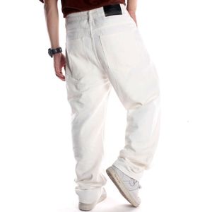 Trendy long pants for men's street dance skateboards, loose oversized hip-hop jeans M516 78