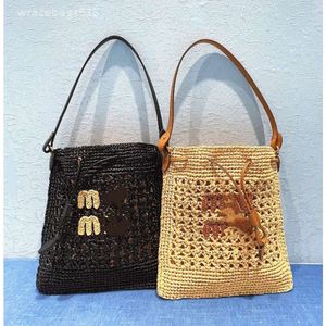 2024 High Quality Designer Bag Summer Beach Straw Bag Luxurys Handbags Mini Purses Designer Woman Handbag Shoulder Bag Crossbody Designer Women Bag