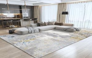 Dywany Nowoczesne światło luksusowy salon duży dywan streszczenie dom do dekoracji sypialni sofa stolik kawowy dywan nordycki badanie MAT6015088