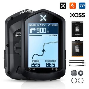 XOSS NAV Bike Computer GPS Bicycle in bicicletta Mappa ciclistica percorso Navigazione MTB Road Speedometro wireless contachilometri Vortex Frequenza cardiaca 240509