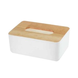 ティッシュボックスナプキン日本語スタイルの木製ティッシュボックス厚い描画紙ボックス家庭用収納ボックスカーティッシュボックスj240514