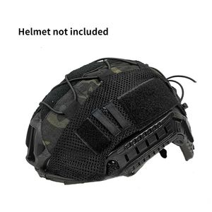 1PCS TAKTICAL Helmet Cover for Fast MH PJ BJ Helmet Airsoft Paintball Army Cover Cover Akcesoria wojskowe Cycling 240516