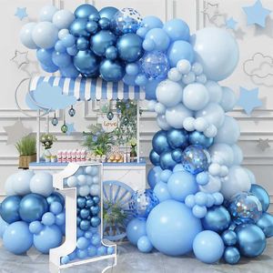 Party Balloons Blue Balloons Garland Arch Kit Birthday Party Decor Kids Boy Wedding Birthday Party Supplies Baby Shower Decor Latex Balloon