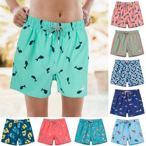 Shorts Surfcuz Jungen Schwimmrelais Kinderschwimmanzug Strandbrett Shorts Schwimmanzug Kinder Sommer Schnell trockener Jungen Schwimmanzüge Shorts D240516