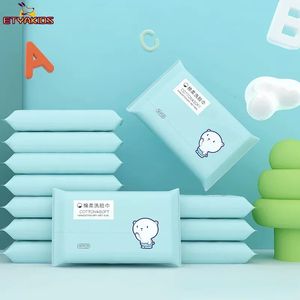16pcsbag Soft Face Wet Wipes Thickened Kids Pearl Pattern Disposable Towel Childrens Hand and Mouth Hygiene Wipe 240516