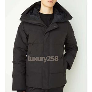 23SS Designer Mens Kurtki biały gęś dół Windbreak Men Parkas Kurtka Zimowa puffer prawdziwy wilk futra arctic hood trim Doudoune Manteau Homme Canada