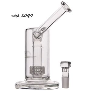 Nya glas bong vattenpipa glasvatten bongs fågelbur perc unikt tjockt glas vatten rökrör med 18 mm fog