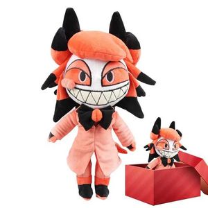 Fyllda plyschdjur Ny Helltaker Alastor -karaktär Plush Toy 30cm Cartoon Anime Game Doll Barnfyllning Födelsedagspresent Q240515