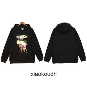 ファッションとトレンディなブドウのフィギュア絵画のためのrhudeハイエンドデザイナーのパーカー男女のための印刷されたパーカーハイストリートパーカートレンド1：1のオリジナルラベル