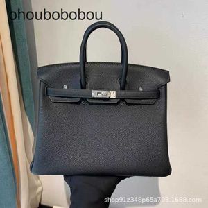 Handmade Handbag Leather Handbag Top Bag Luxurys Wax Thread with Bag Flight Attendant Vegetable Basket Women's Cy