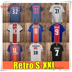 Okocha Retro Soccer Jersey 93 94 95 96 Leroy Adailton 1995 1996 1999 1998 Classic Rai Anelka Ibrahimovic Camisas de Futebol Ronaldinho Simone ES 98 99 00 01 02