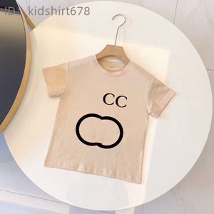 DHGATE Luxury Designer Brand Baby Children's Classic Brand Clothing Set Children's Summer Letter Fashion Kort ärmar