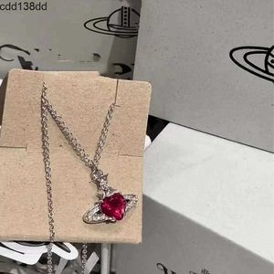 Pendant Necklaces viviane westwood necklace women designer gold jewelry woman necklaces clover gold silver cuban link chain choker womens luxury classic stainles