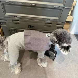 Hundkläder rand stickande tröja husdjurskläder hundar kläder bomull liten varm höst vinter mjuk chihuahua katter ropa perro