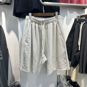 Riktiga foton män kvinnor shorts bomulls toppkvalitet tröjor dragskor tvättade shorts