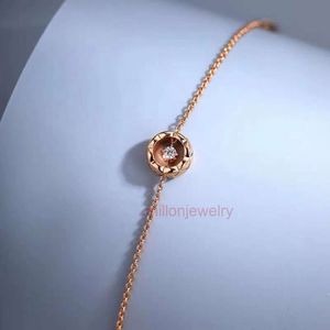 Designer -Armband Gold Armreifenkanalismus Coco Diamond Grid Mond eingelegtes Diamant Transportkette Weibliche Instagram Wind gegen Gold Roségold Stapelarmes Armband