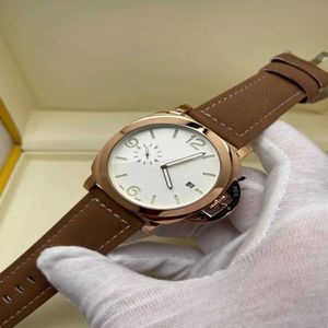 Fashion top designer watches 2023 Men's business fashion watches quartz watches sapphire crystal flip hair leather strap watches 2354