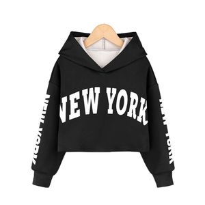 2023 Spring Autumn Sweater Girls Loose Casual Hoody for Kids Letter Children Pullover Tonåring Topps Baby Shirts Outfits L2405