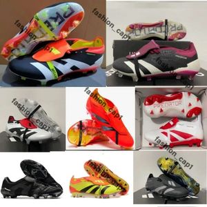 Preditor Football Boots Gift Mens Womens Predetor Elite Cleats Accurayies Elites FG Cleats Tongued Soccer Shoe