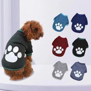 Dog Apparel Pet Hoodies With Prints Warm Clothes For Pets Autumn And Winter Cats Dogs Soft Comfortable Dress Up