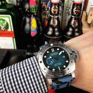 Pererass Luminors vs Factory Top Quality Automatic Watch s.900 Automatisk Watch Top Clone Sapphire Mirror 47mm 13mm Importerade bandmärkesdesigners handled 3WVB