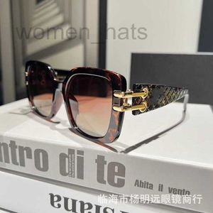 Солнцезащитные очки дизайнерская женская мода 2024 Новый Xioxiang Corean Edition Ультрафиолетовый устойчивый к лицу для похудения в Instagram Glines 8ku5