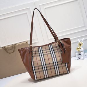 Luxusdesigner Kant -Tasche Vintage Braune Plaid große Kapazität Handtasche Damen Umhängetasche hochwertige Männer gedruckte Handtasche Einkaufstasche Brieftasche Brieftasche