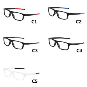 Solglasögon transparent myopia glasögon kvinnor män unisex fyrkantig glasögon dator ultralätt glasögon klar lins solglasögon med väskor