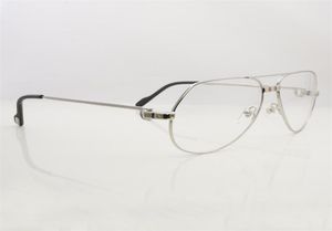 Рамки с прозрачными глазными очками для мужчин прозрачные металлические металлические дизайнерские очки Espejuelos mujer1042462