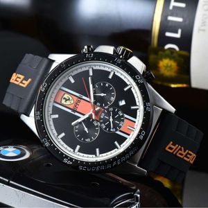 2024 New Automobile Brand Six Pin Multi Functional Round Men's Watch