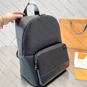 M46109 Racer Backpack 남성 여성 고급 디자이너 정품 가죽 배낭 222v