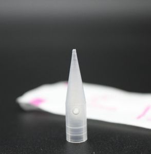 100Pcs Disposable Needle Tips Permanent Makeup Eyebrow Lip Needle Caps Nozzle For Sunshine Giant Sun Tattoo Machine Gun9599969