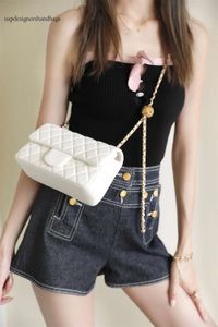 10A Retro Mirror Quality Designers Top Brand Rectangular Flip Mini 18 cm Women's Leather Lambskin Handbag Black Purse Messenger Shoulder BA BA
