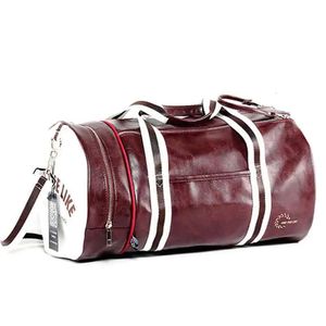 Bolsa de ombro masculina de esportes e fitness saco feminino com bolsa de armazenamento de sapatos Treinamento de fitness Bolsa de viagem à prova d'água de viagem 240516