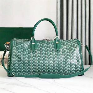 Kvinnor stor kapacitet lyxig duffelväska Boeing Lady Travel Sport utomhus veckor Koppling Mens Designer Väskor Purses Fashion Bagage Leather Trunk Gym Keepall Bag